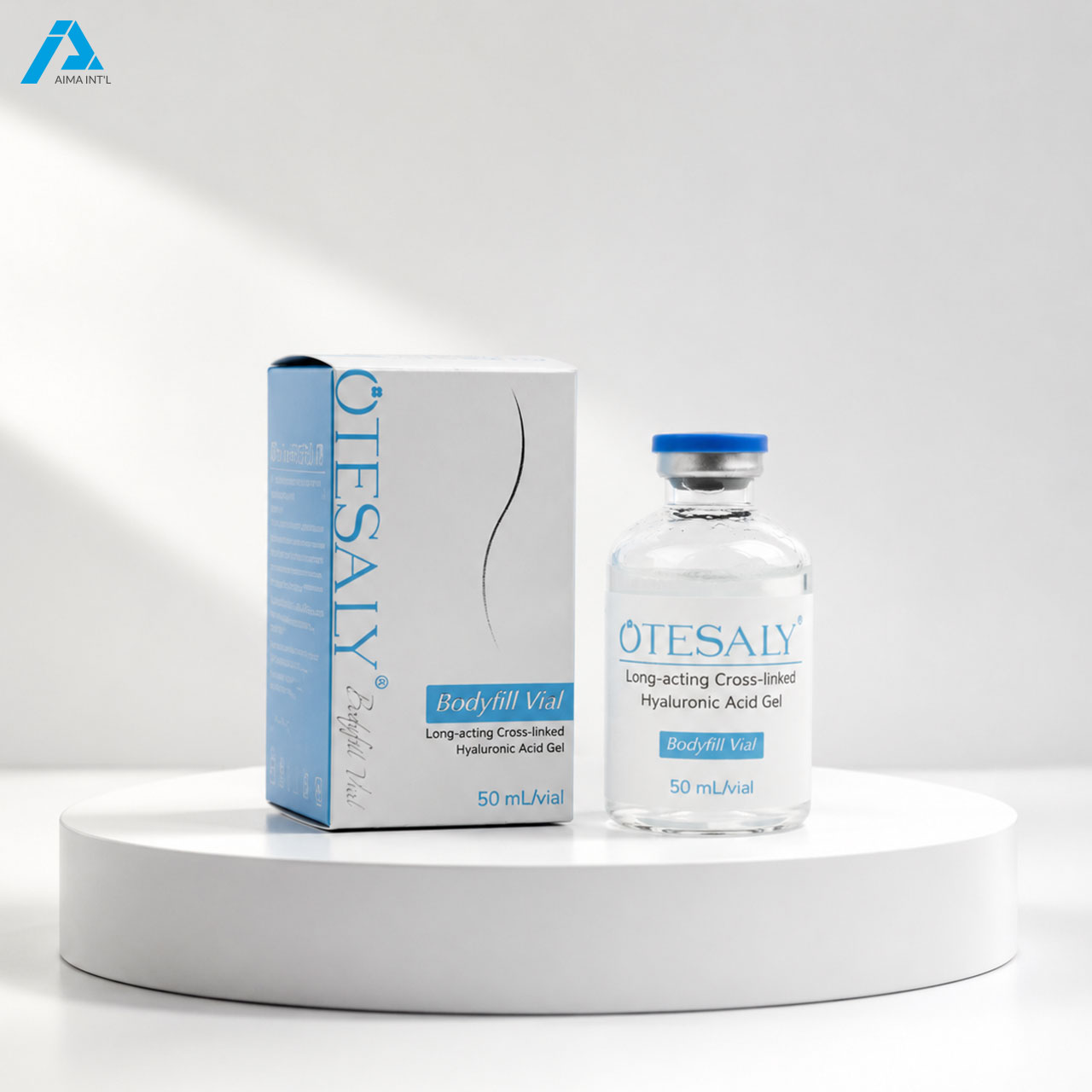 Bodyfill Vial 50mL Dermal Filler | Biphasic HA Body Contouring Injectable