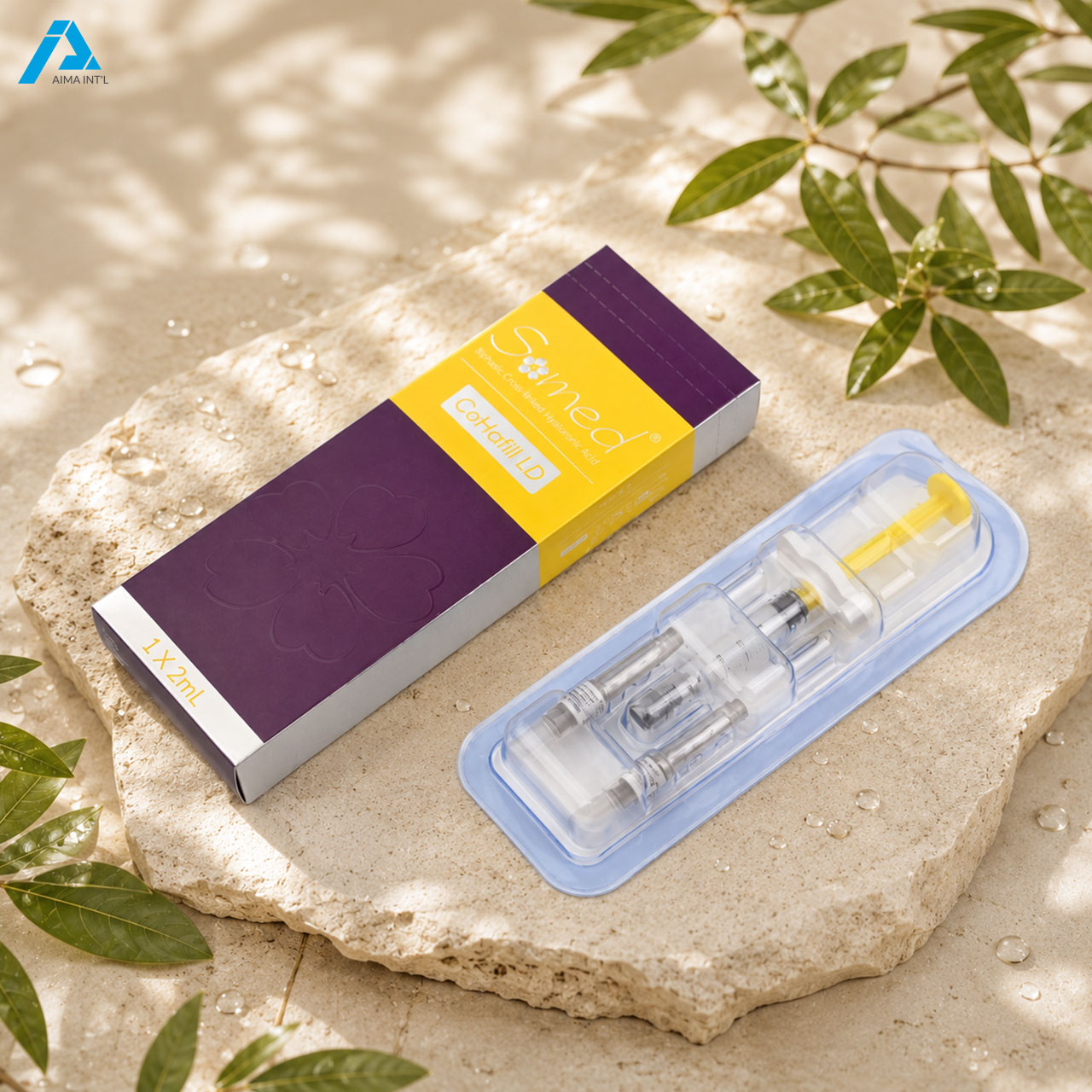 Long-Lasting CAHA Dermal Filler 2mL | Deep Volumizing & Skin Rejuvenation Injection