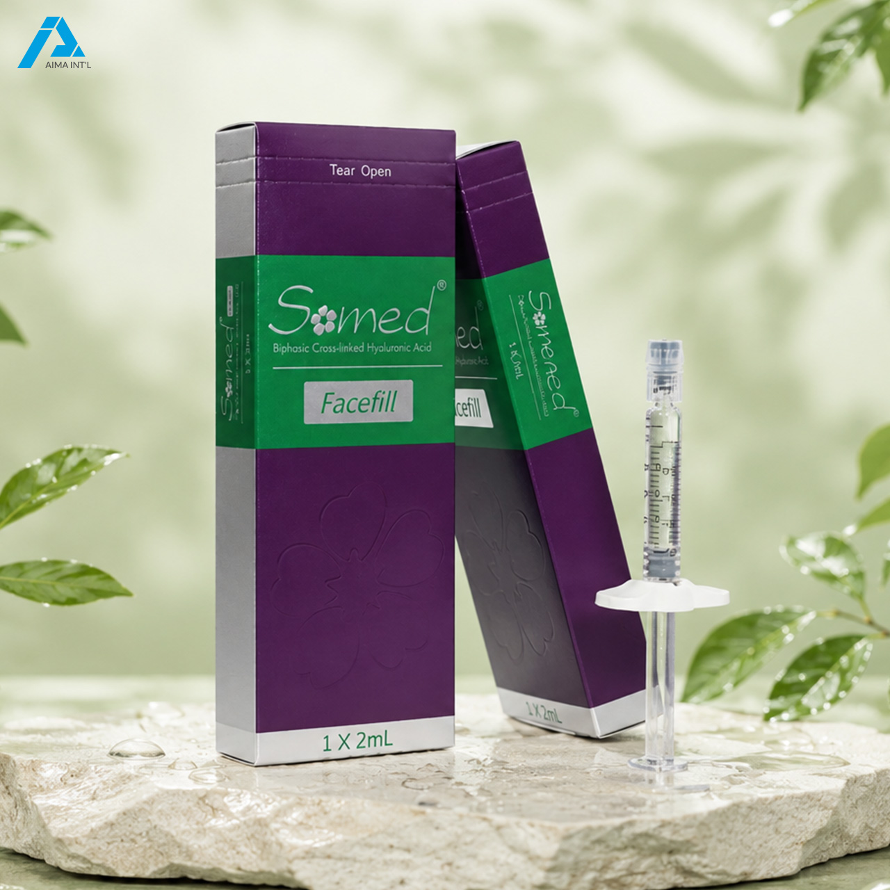 Somed® Facefill 2mL HA Filler | Zero Downtime Anti-Wrinkle Injectable Solution