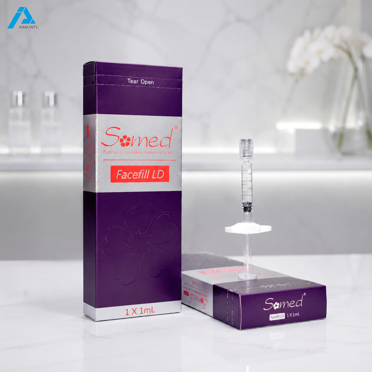 Professional Facefill Dermal Filler | High Safety HA for Mid & Lower Face Sculpting