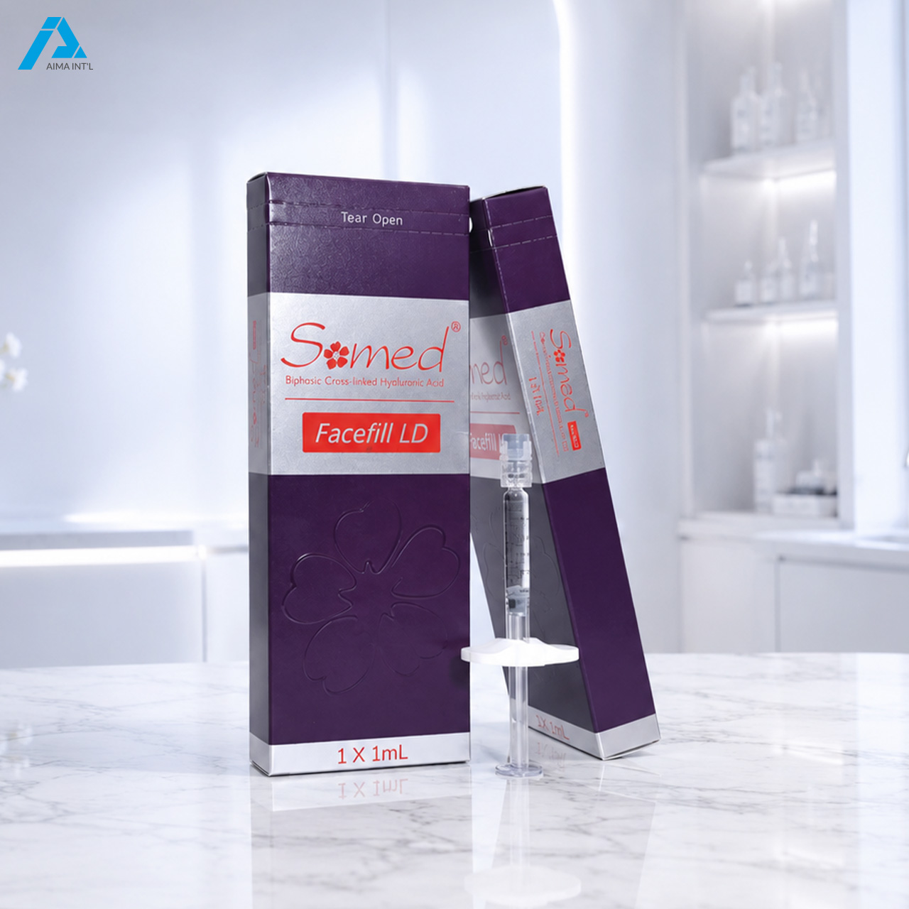 Somed® Facefill HA Filler 25mg/mL | Smooth Anti-Nodule Facial Injection Gel