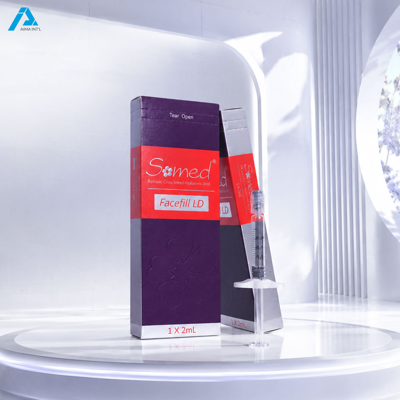 Facefill 2mL HA Filler | High Elasticity Jawline & Cheek Sculpting Injectable