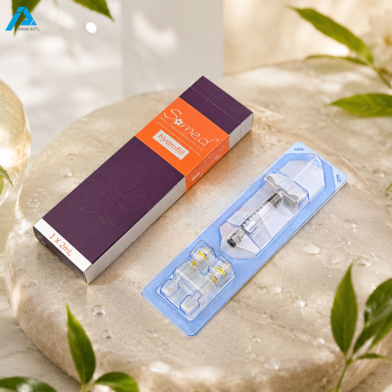 Hydrofill 20mg/mL HA Dermal Filler – Anti-Wrinkle Injection for Lips, Eyes & Folds