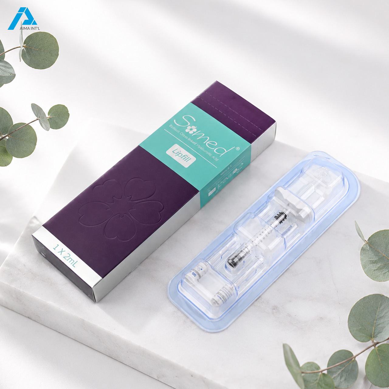 Somed® Lipfill 2mL HA Filler | No Duck Lips Natural Lip Enhancement Injectable