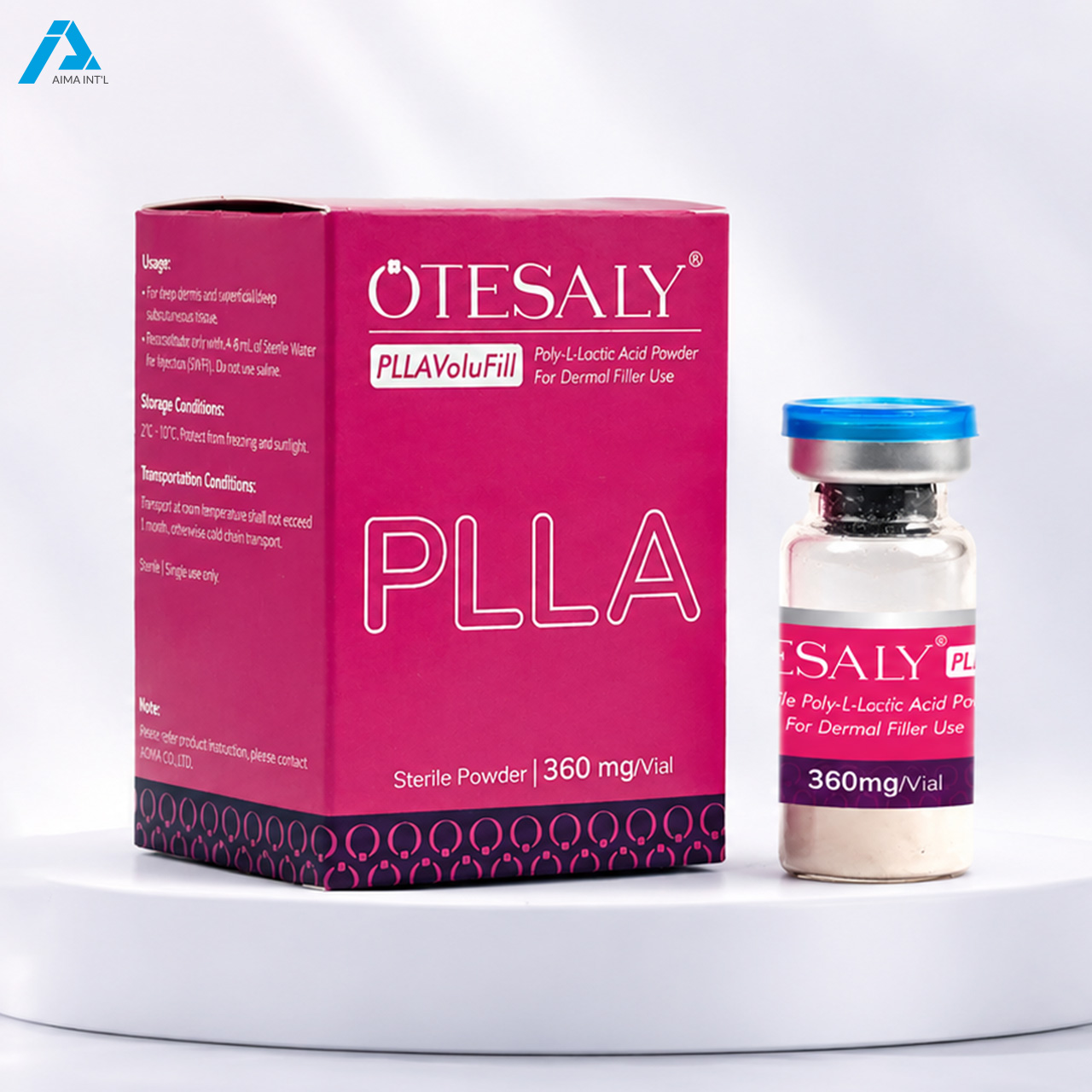 Poly-L-Lactic Acid Dermal Filler with PLLA-PEG Hybrid Technology
