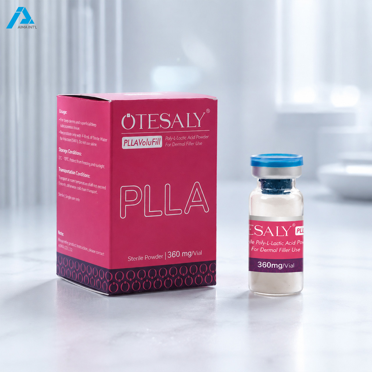 PLLA Filler | Poly-L-Lactic Acid Powder for Facial Volume Restoration