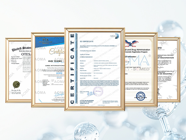 What international certifications do your products have?